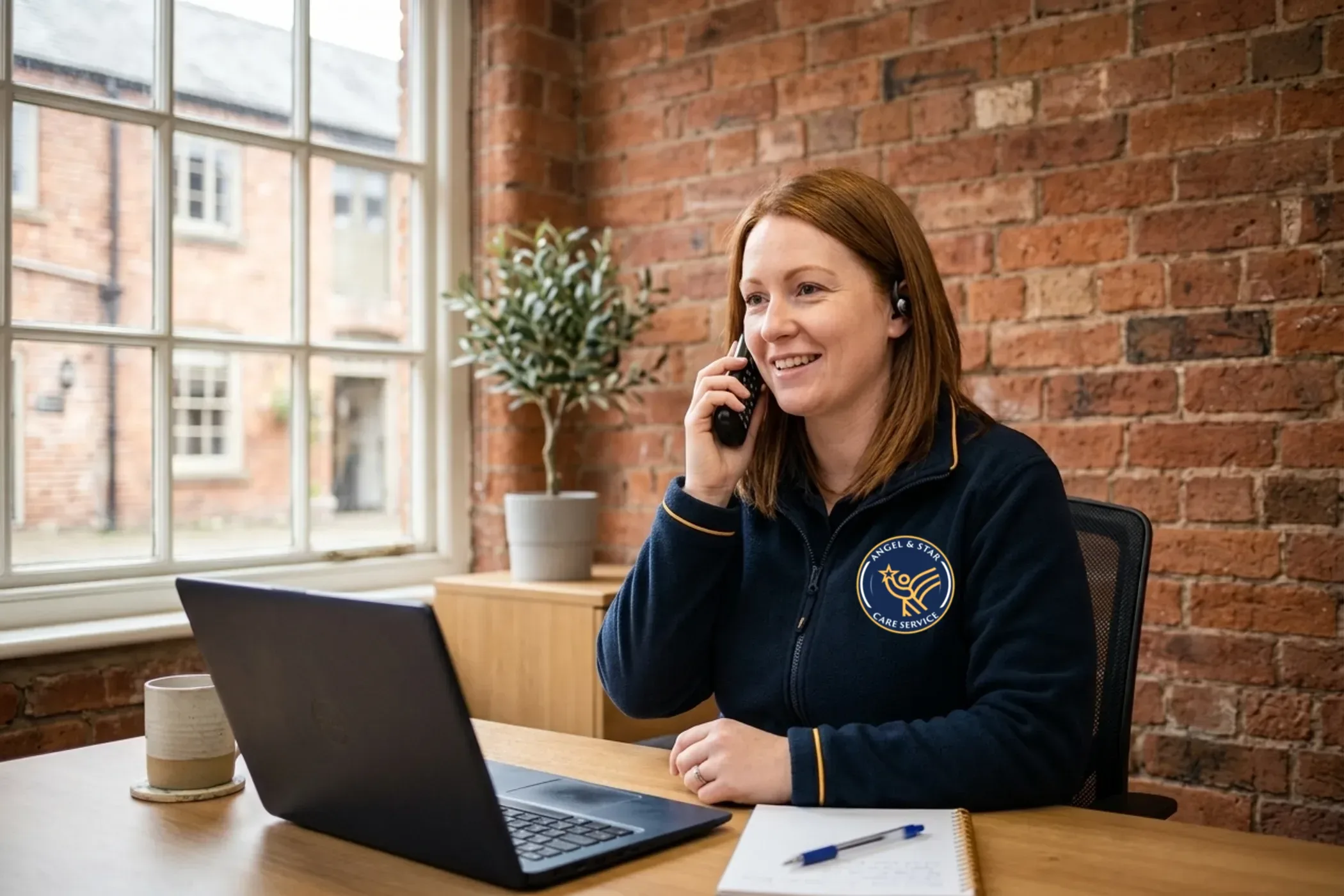 Angel & Star care coordinator returning a callback about paying for care from the Nuneaton office